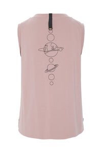 TOP V- NECK - 96102 EARTH - NUDE