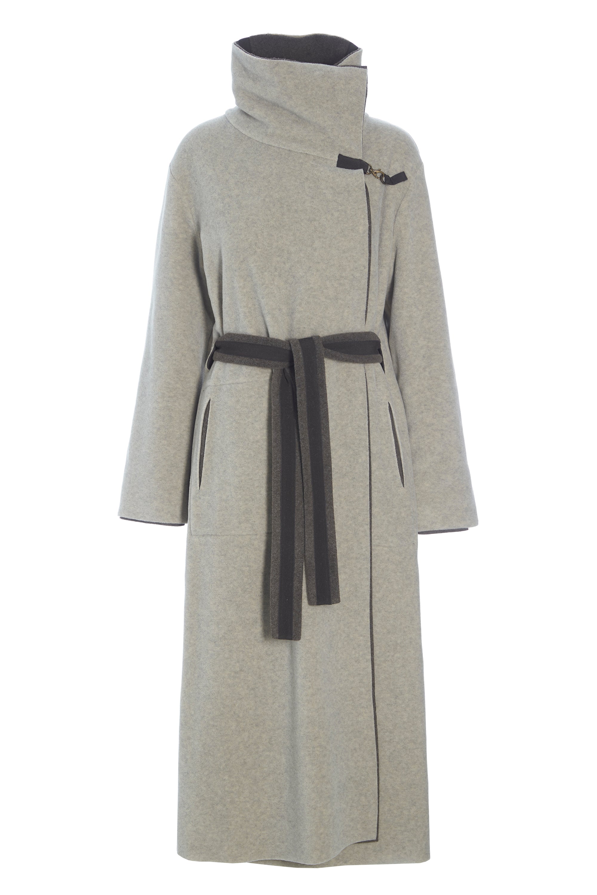 HENRIETTE STEFFENSEN COPENHAGEN TRENCHCOAT REVERSIBLE - 7145 COATS BARK/SAND 646