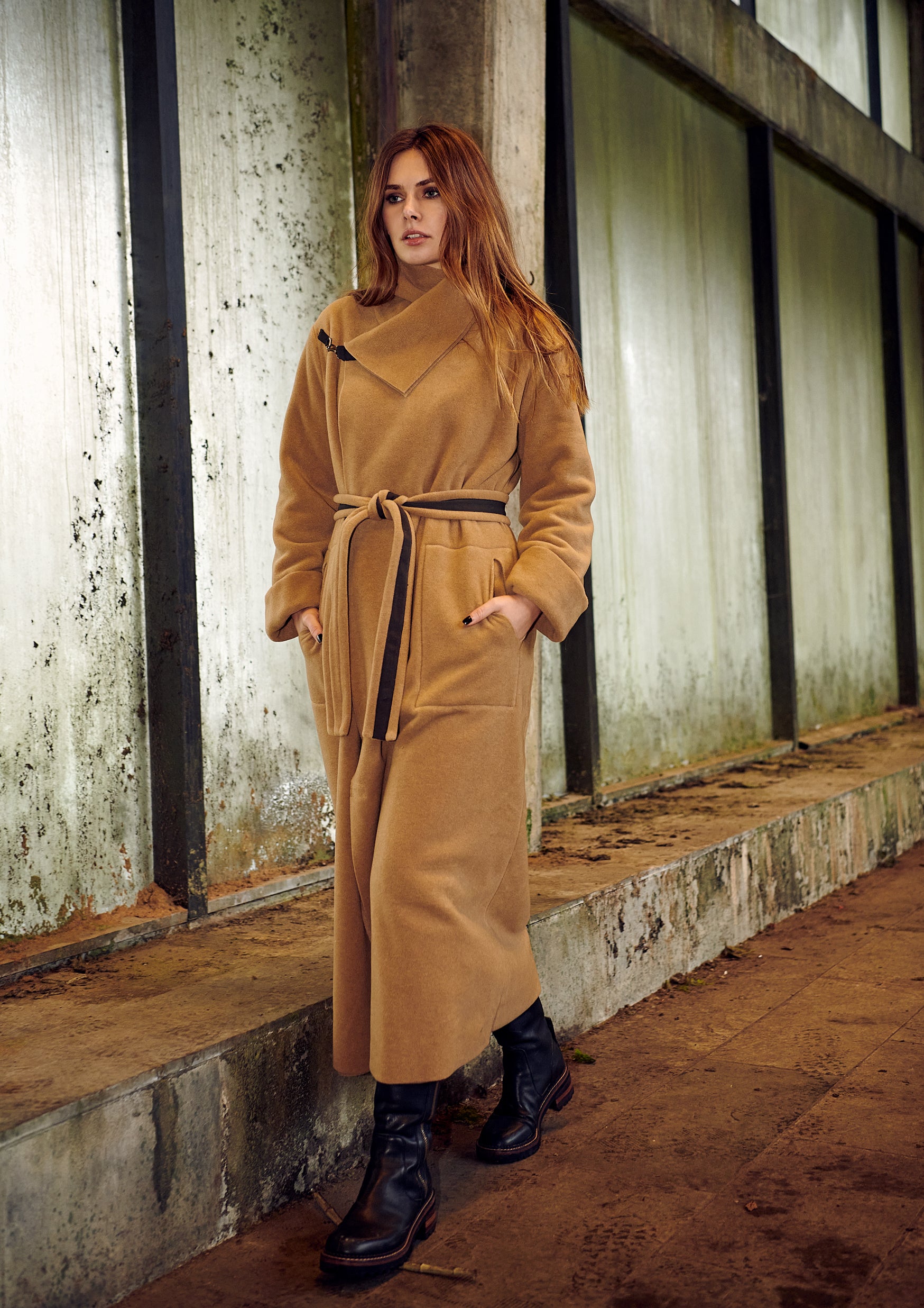 HENRIETTE STEFFENSEN COPENHAGEN TRENCHCOAT REVERSIBLE - 7145 COATS CAMEL 815