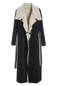 TRENCHCOAT REVERSIBLE - 7145 - KIT/SOFT BLACK