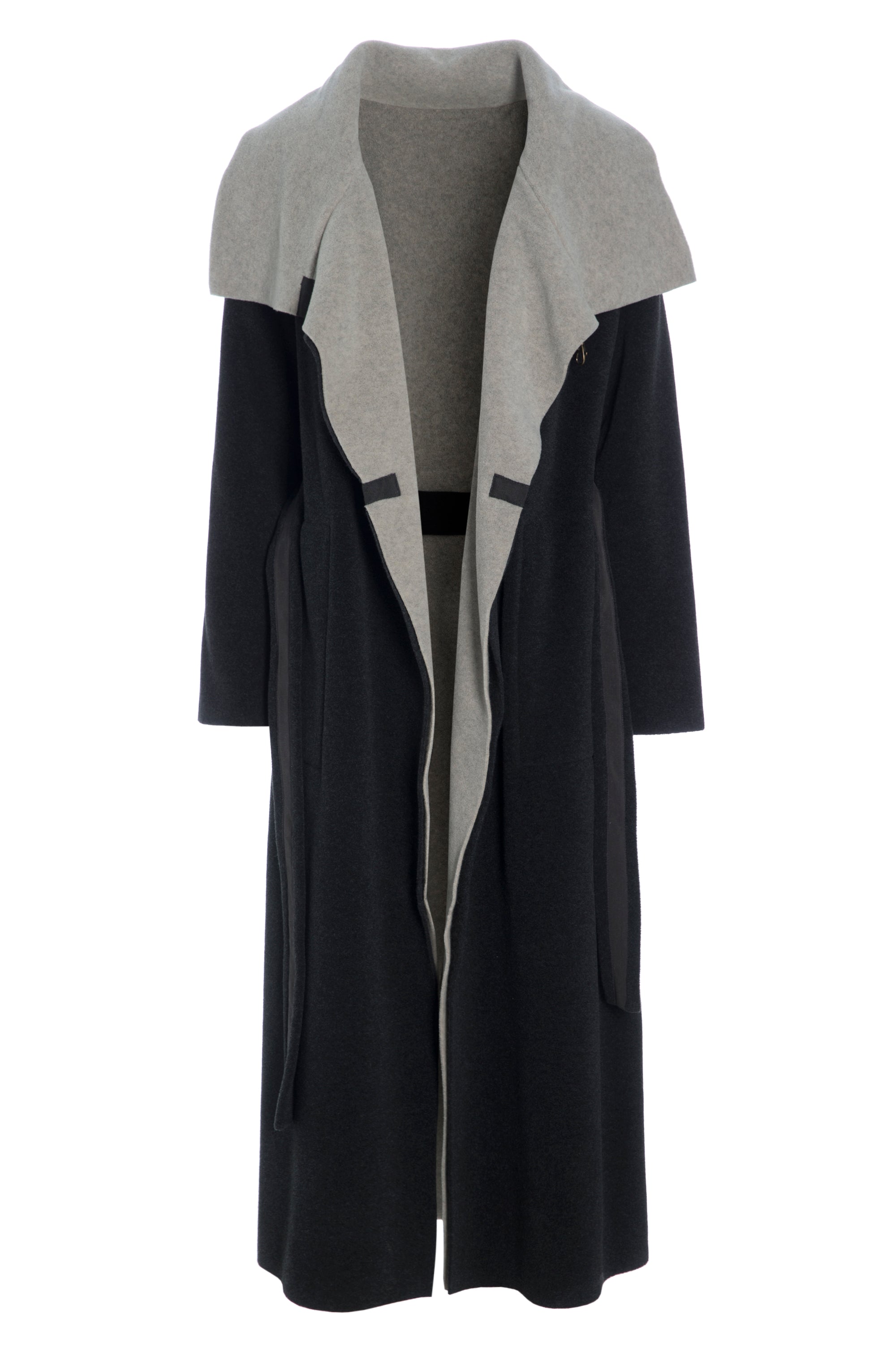 HENRIETTE STEFFENSEN COPENHAGEN TRENCHCOAT REVERSIBLE - 7145 COATS SOFT BLACK/SAND 452