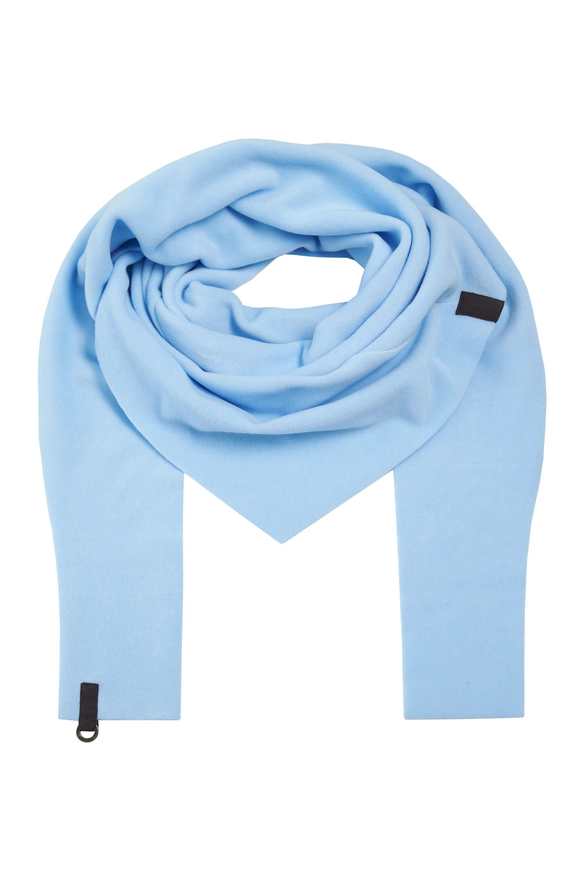 HENRIETTE STEFFENSEN COPENHAGEN TRIANGLE SCARF - 4051 SCARFS BABY BLUE 671