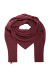 TRIANGLE SCARF - 4051 - BORDEAUX