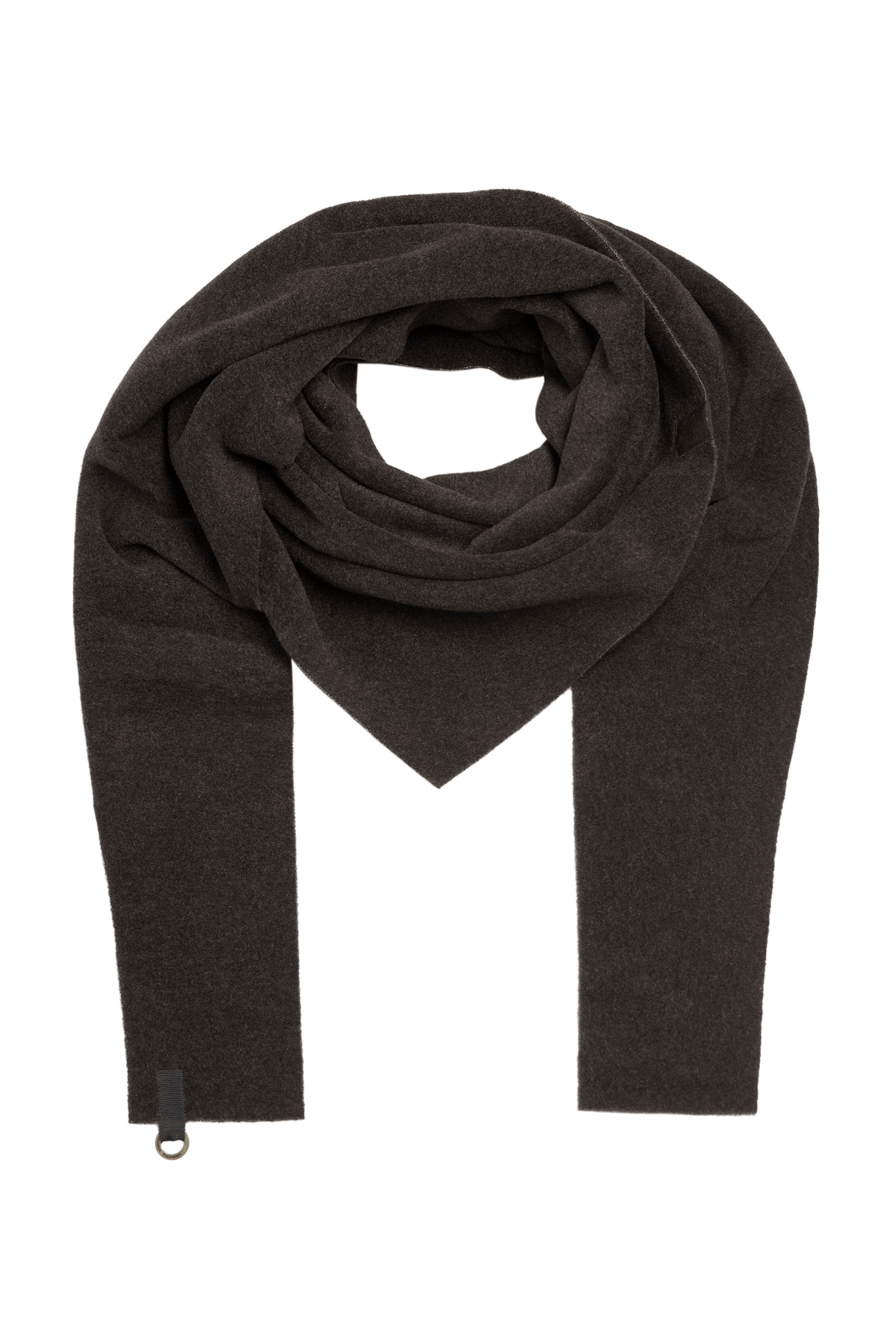 HENRIETTE STEFFENSEN COPENHAGEN TRIANGLE SCARF - 4051 SCARFS CHOCOLATE 844