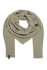 TRIANGLE SCARF - 4051 - DUSTY GREEN