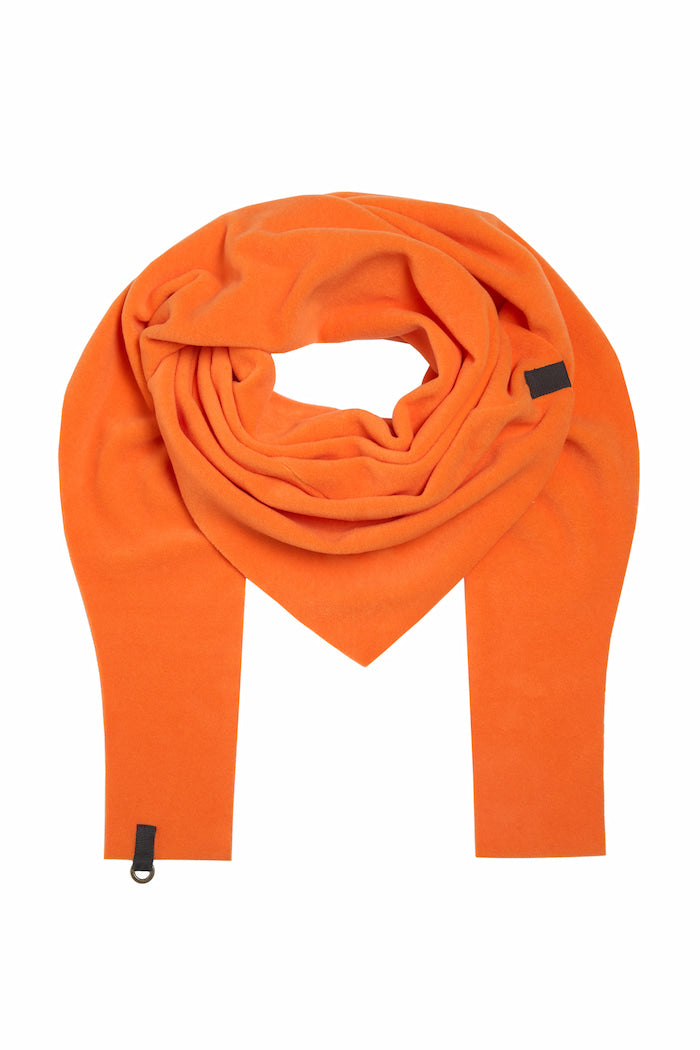 HENRIETTE STEFFENSEN COPENHAGEN TRIANGLE SCARF - 4051 SCARFS ORANGE 773