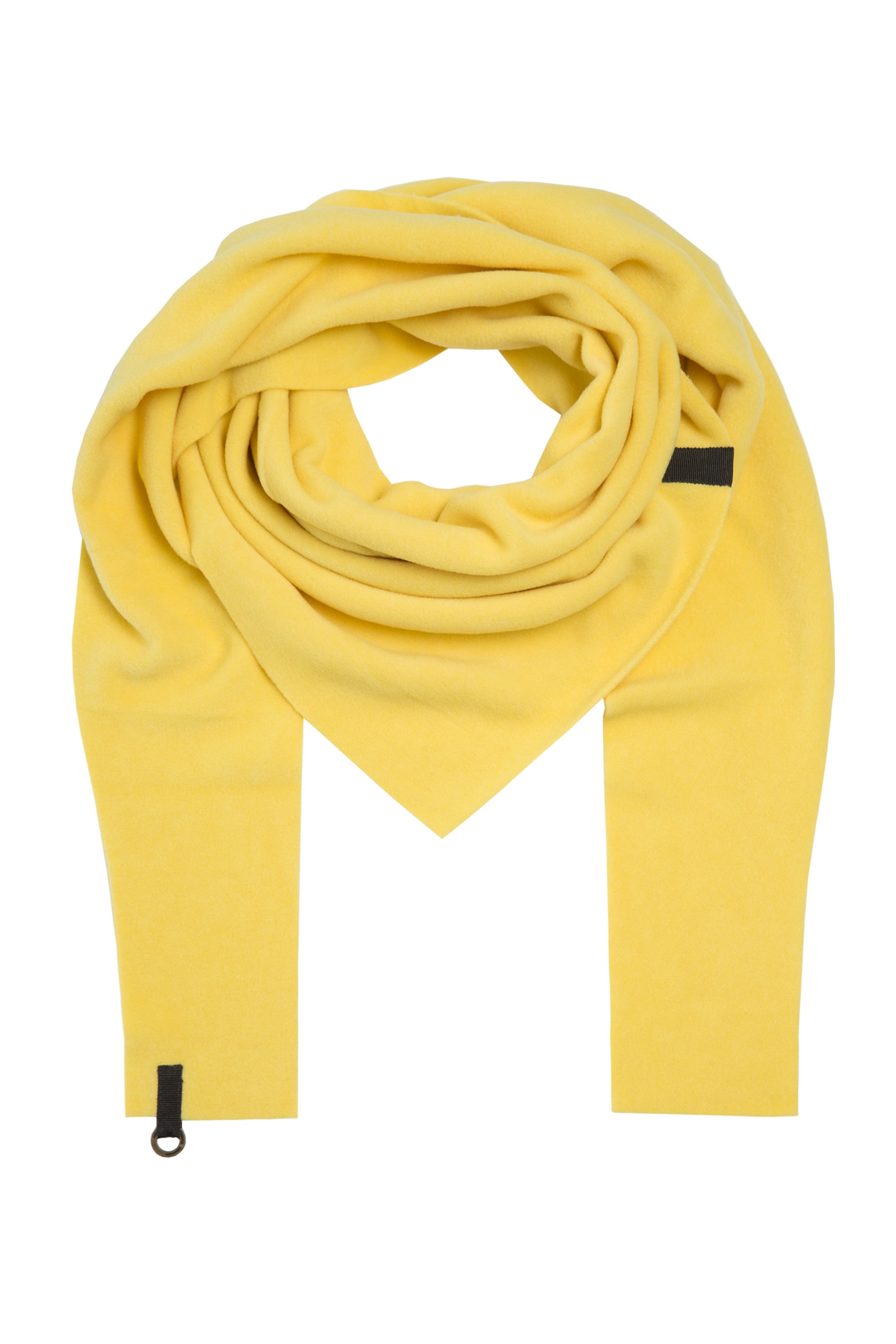 HENRIETTE STEFFENSEN COPENHAGEN TRIANGLE SCARF - 4051 SCARFS YELLOW 704