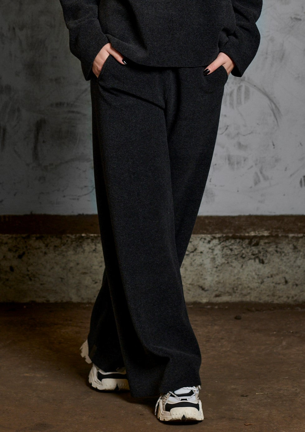 HENRIETTE STEFFENSEN COPENHAGEN TROUSERS - 2112 BUKSER SOFT BLACK 914