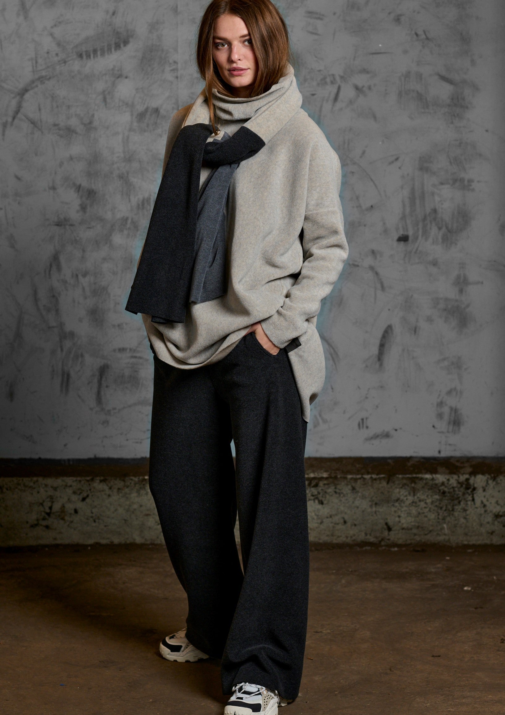 HENRIETTE STEFFENSEN COPENHAGEN TROUSERS - 2112 BUKSER SOFT BLACK 914