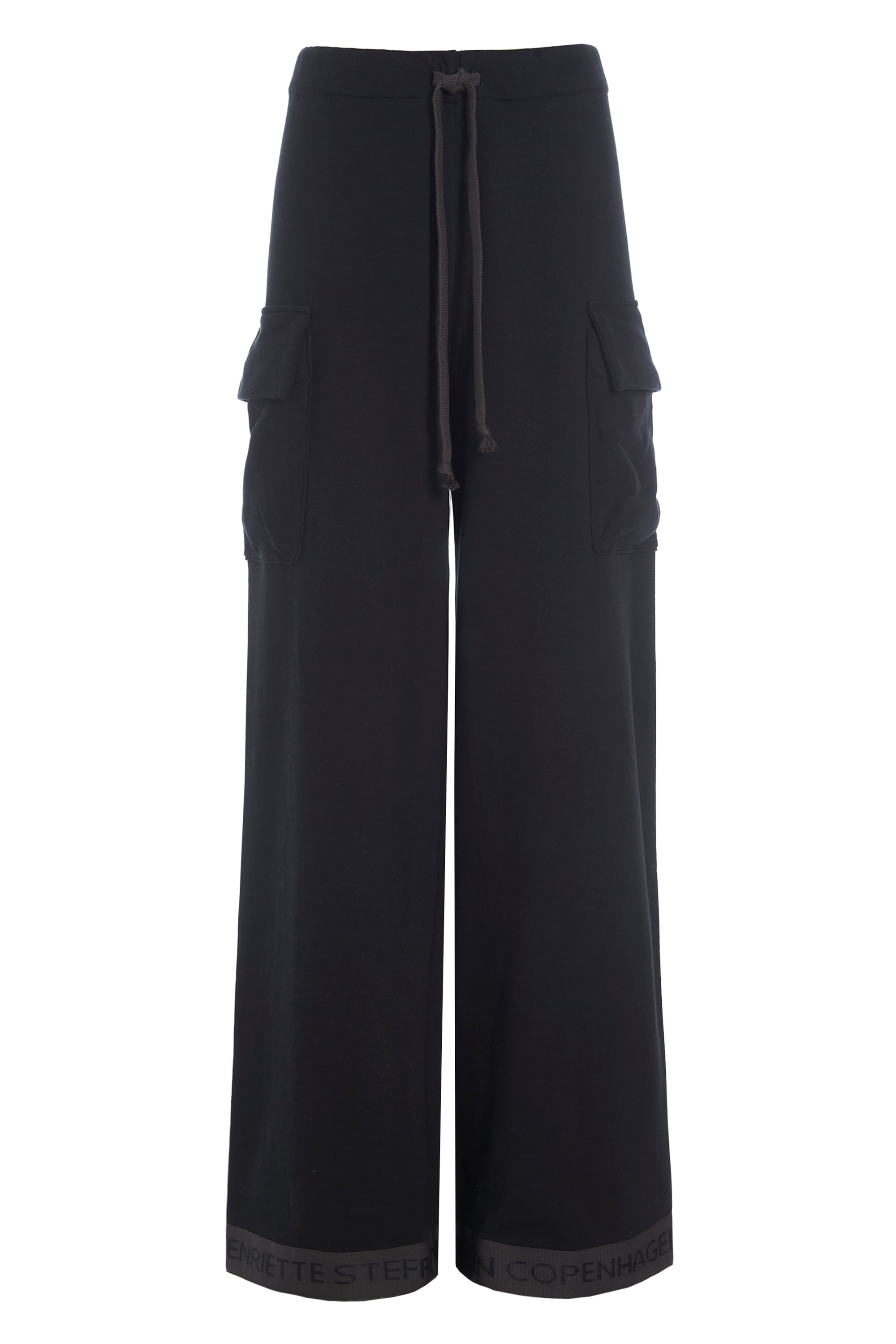 HENRIETTE STEFFENSEN COPENHAGEN TROUSERS - 72303 BUKSER BLACK 900