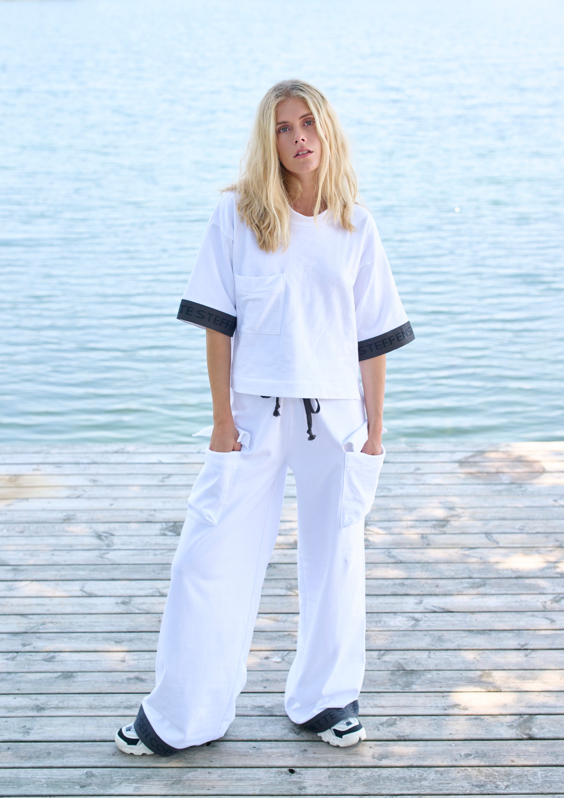 HENRIETTE STEFFENSEN COPENHAGEN TROUSERS - 72303 BUKSER WHITE 816