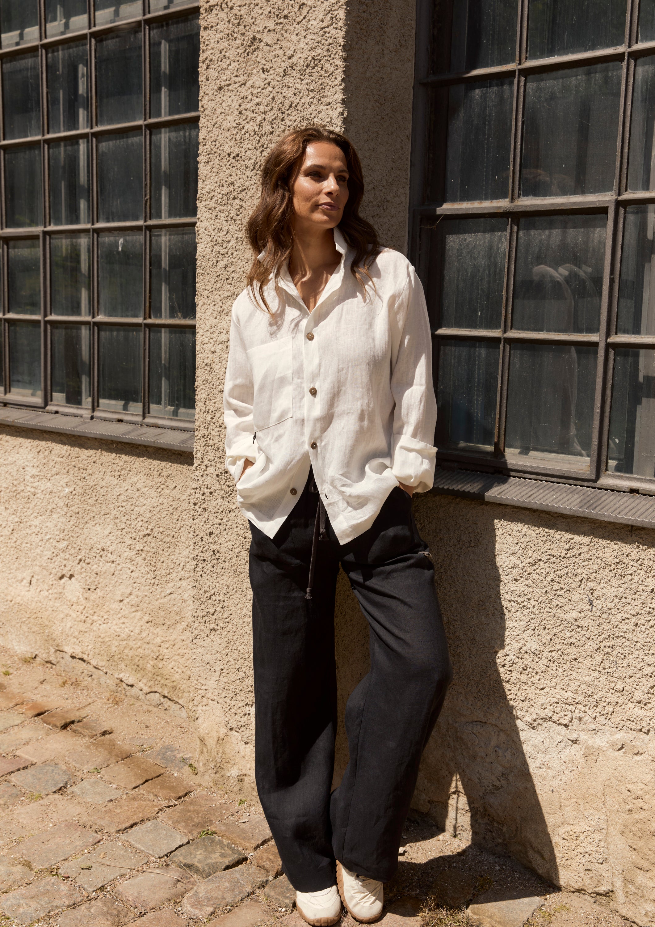 HENRIETTE STEFFENSEN COPENHAGEN TROUSERS - 82001 BUKSER BLACK 900