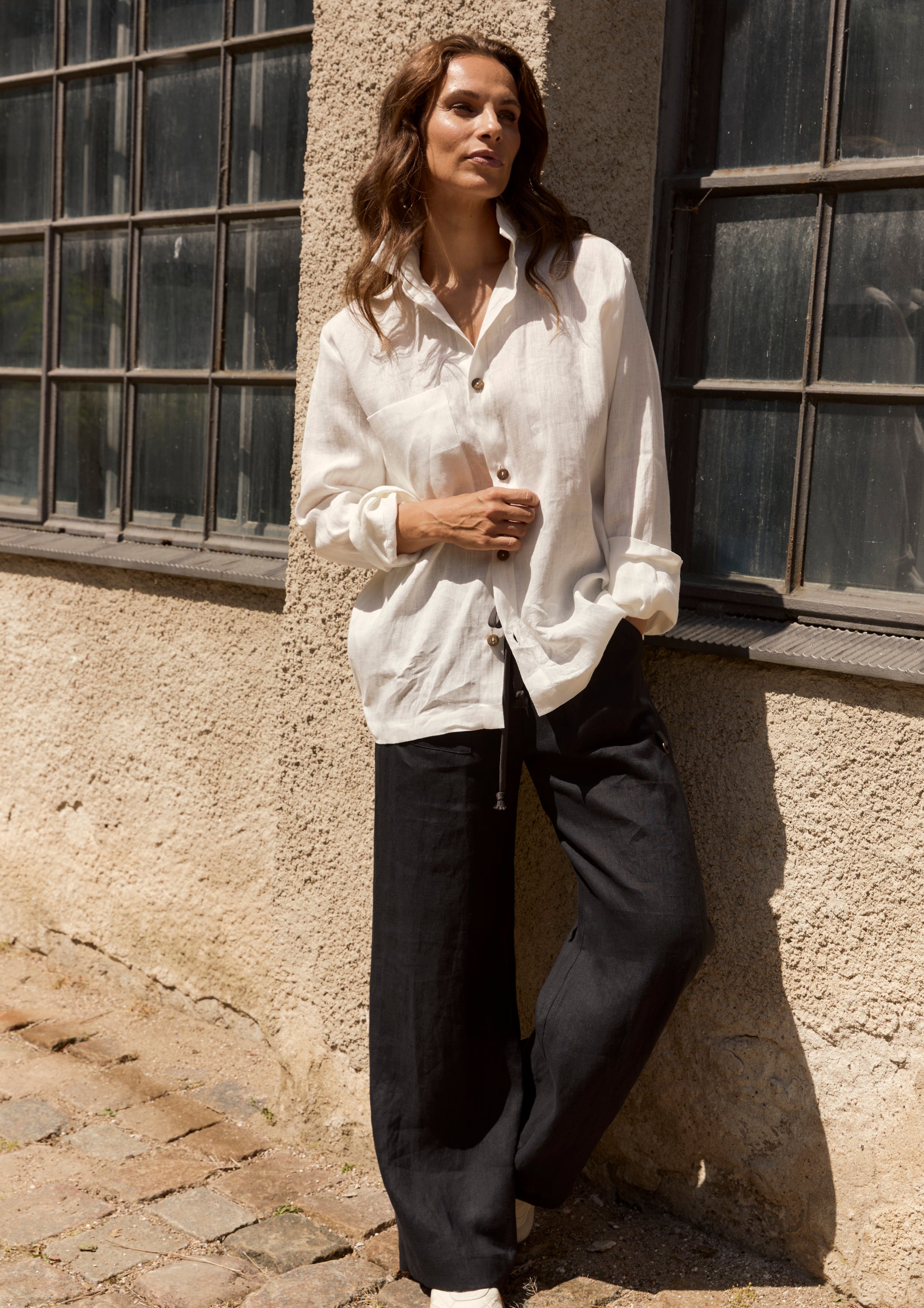 HENRIETTE STEFFENSEN COPENHAGEN TROUSERS - 82001 BUKSER BLACK 900