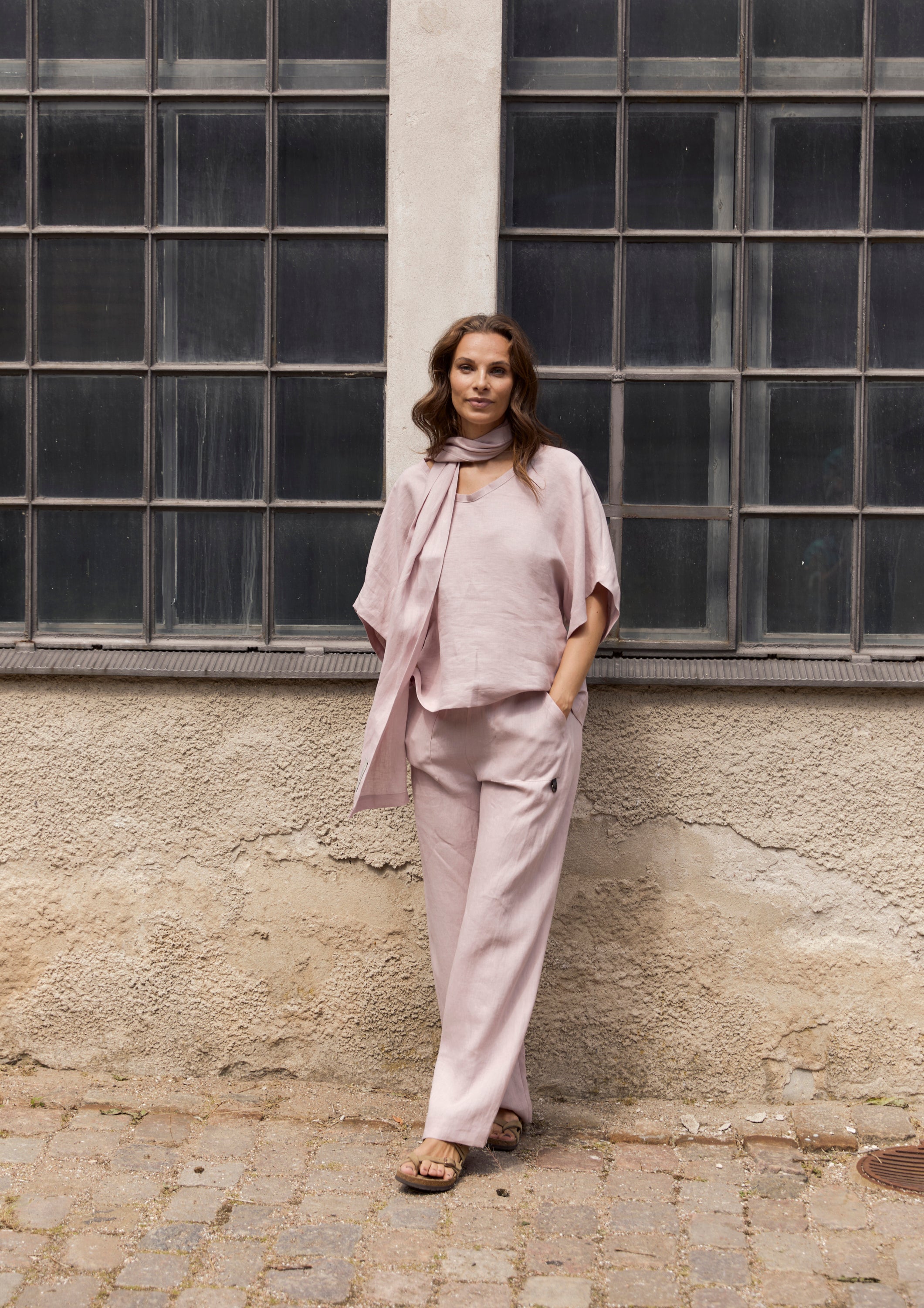 HENRIETTE STEFFENSEN COPENHAGEN TROUSERS - 82001 BUKSER NUDE 401