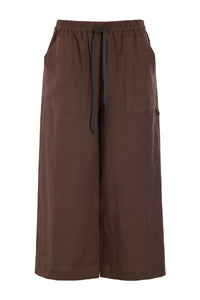 TROUSERS 3/4 - 82000 - CHOCOLATE