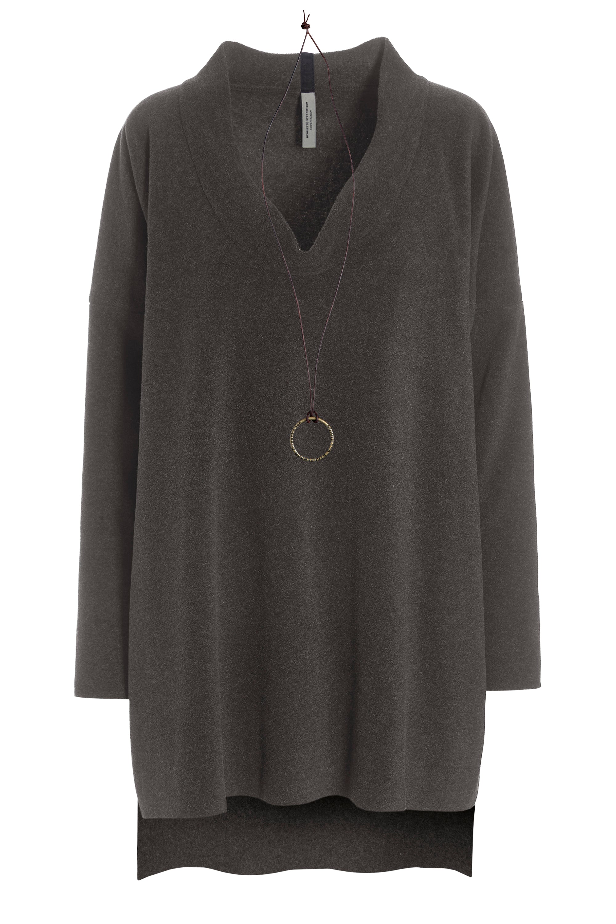 HENRIETTE STEFFENSEN COPENHAGEN TUNIC - 1350 TUNICS BARK 320