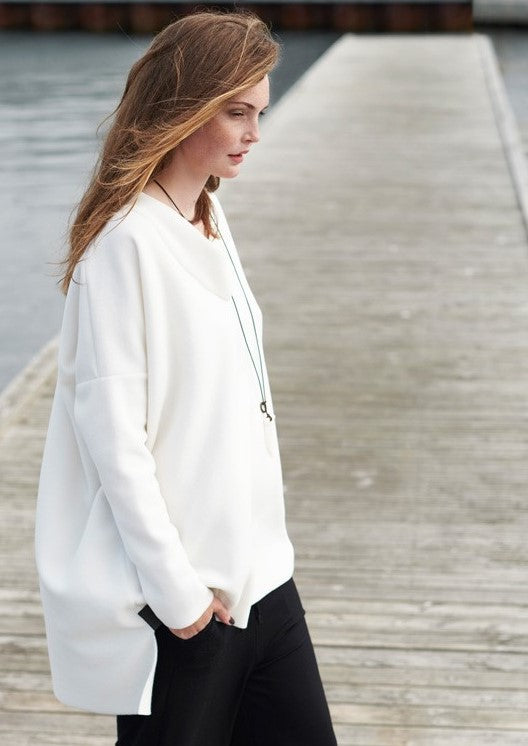 HENRIETTE STEFFENSEN COPENHAGEN TUNIC - 1350 TUNICS OFF WHITE 802