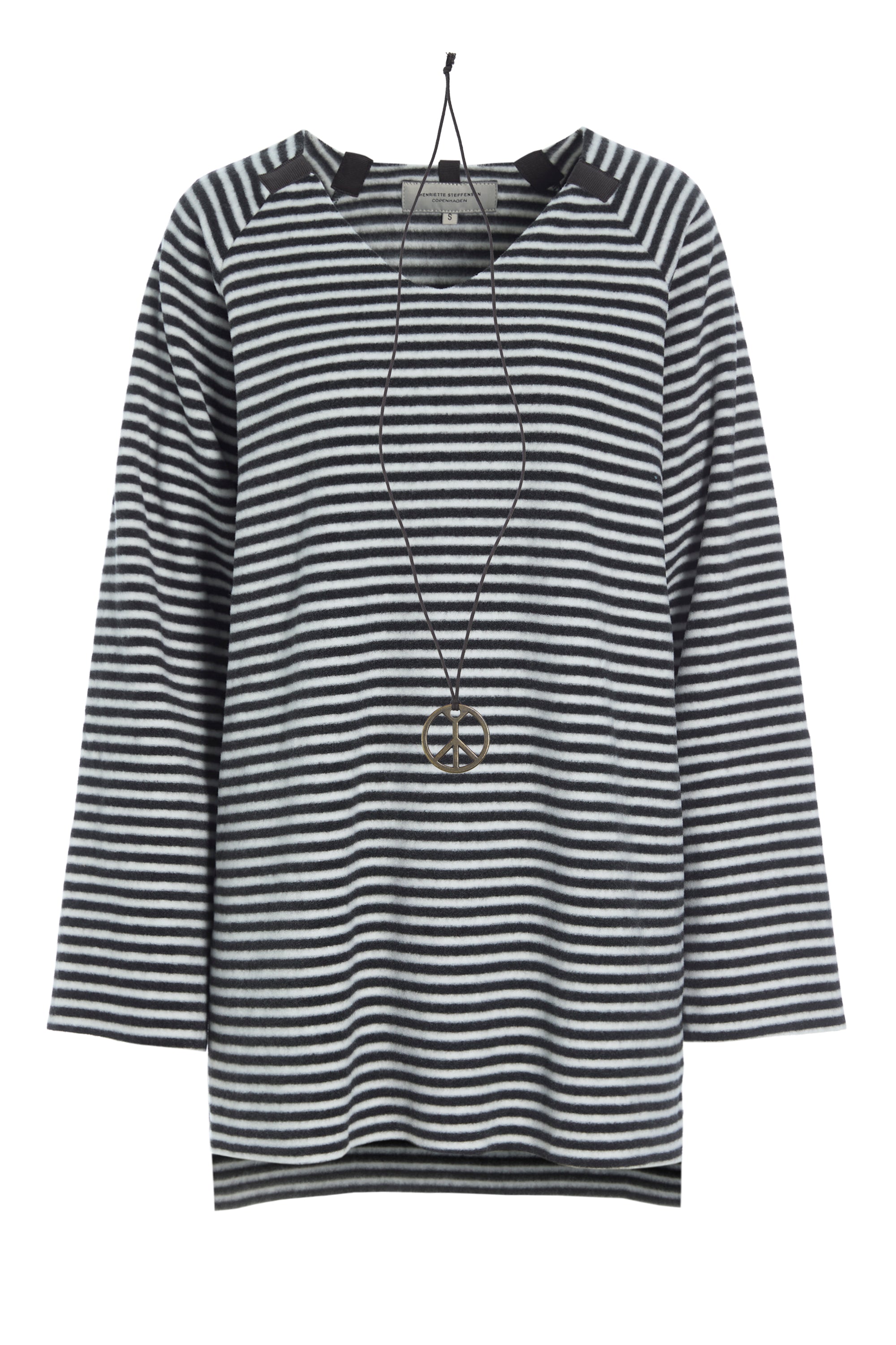 HENRIETTE STEFFENSEN COPENHAGEN TUNIC - 1356 TUNICS STRIPES B&W 673