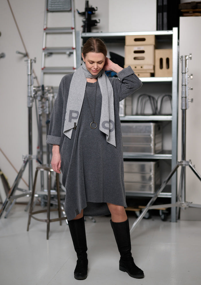 HENRIETTE STEFFENSEN COPENHAGEN TUNIC - 1385 TUNICS GREY 905