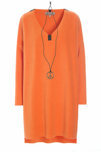 TUNIC V-NECK - 1367 - ORANGE