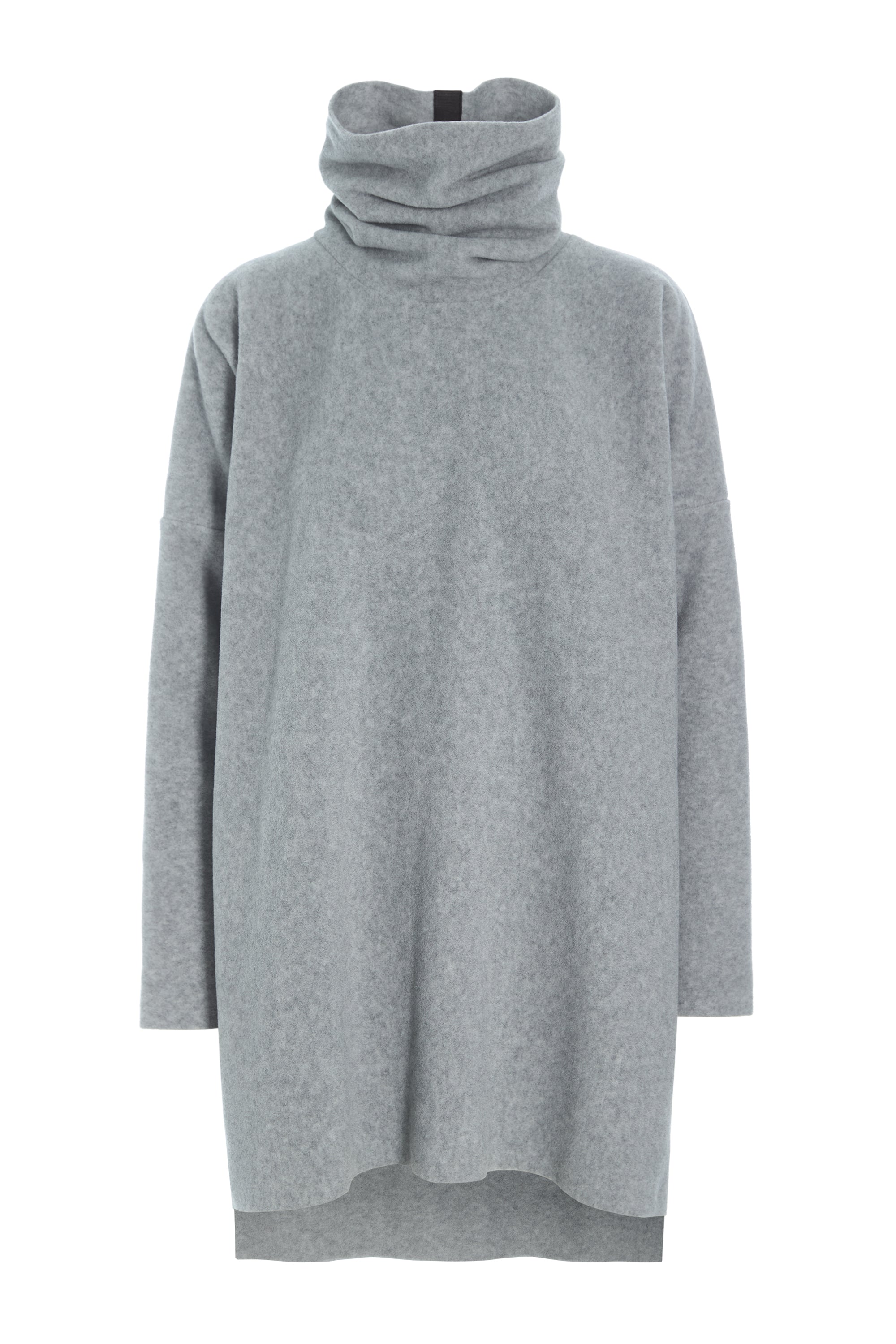 HENRIETTE STEFFENSEN COPENHAGEN TUNIC WITH HIGH NECK - 1288 TUNICS LIGHT GREY 876