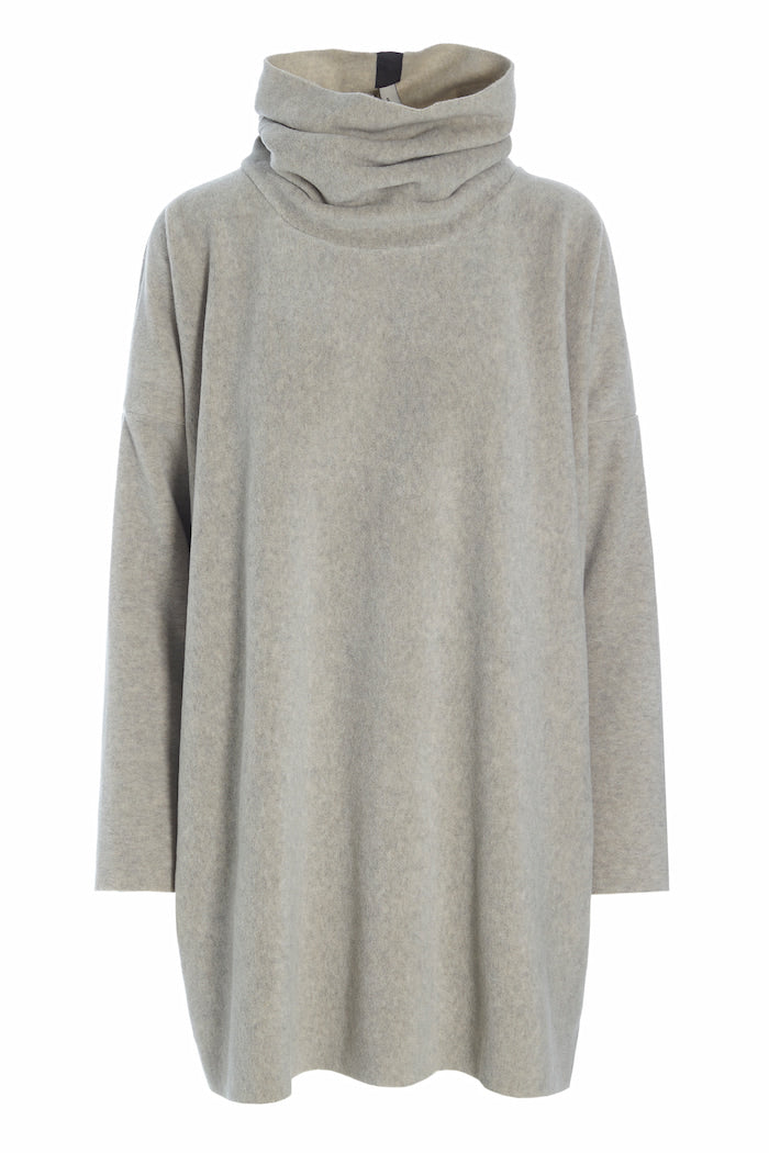 HENRIETTE STEFFENSEN COPENHAGEN TUNIC WITH HIGH NECK - 1288 TUNICS SAND 805