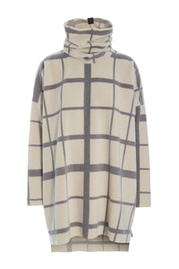 TUNIC WITH HIGH NECK - 1288P - CLAN PRINT KIT