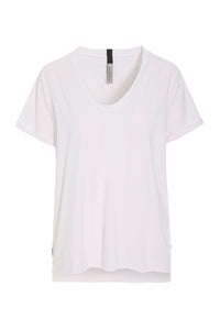 V-NECK TEE - 96105 - WHITE