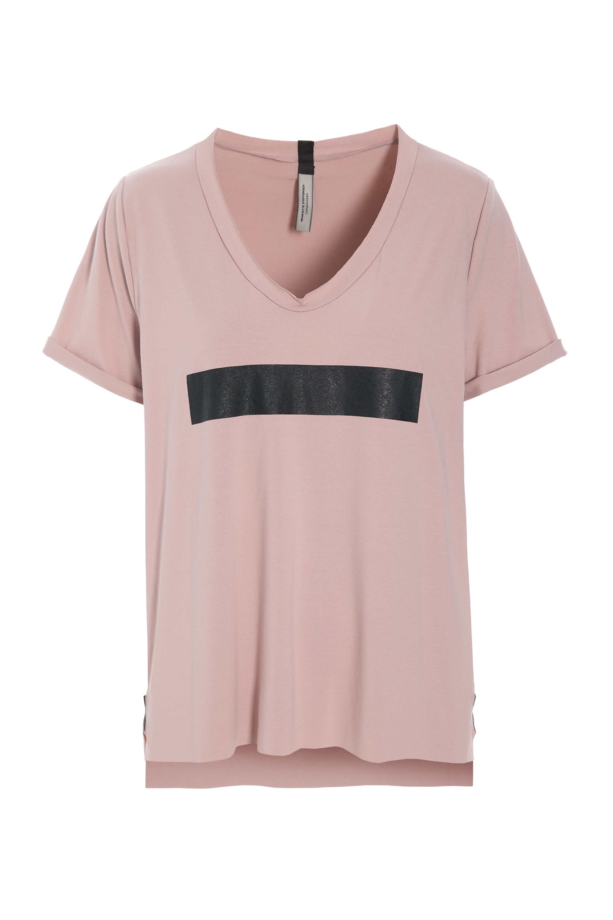 V-NECK TEE - 96105 ERASE - NUDE | HSCPH