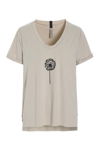 V-NECK TEE - 96105 FLOWER - KIT