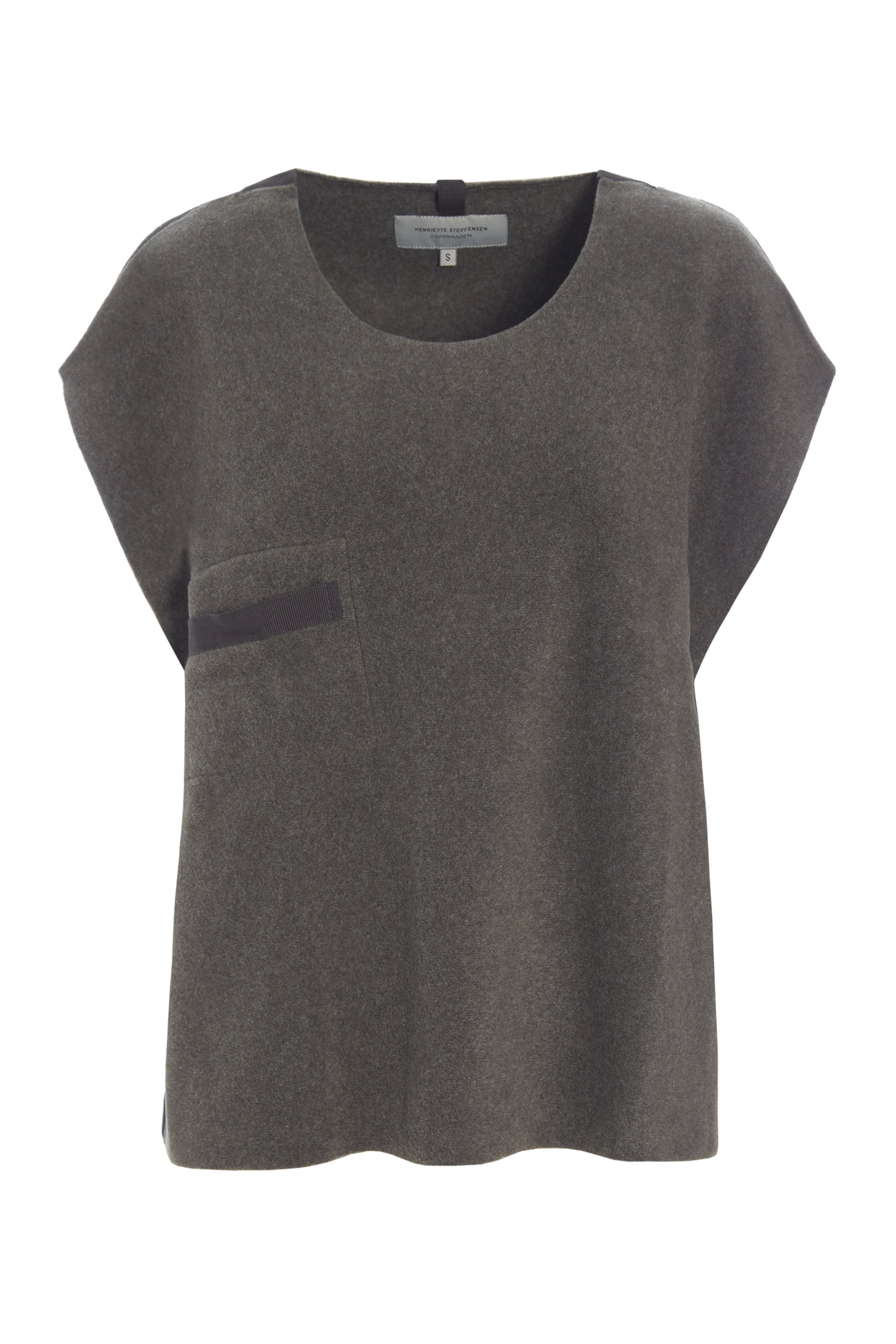 HENRIETTE STEFFENSEN COPENHAGEN VEST - 1353 VESTS BARK 320