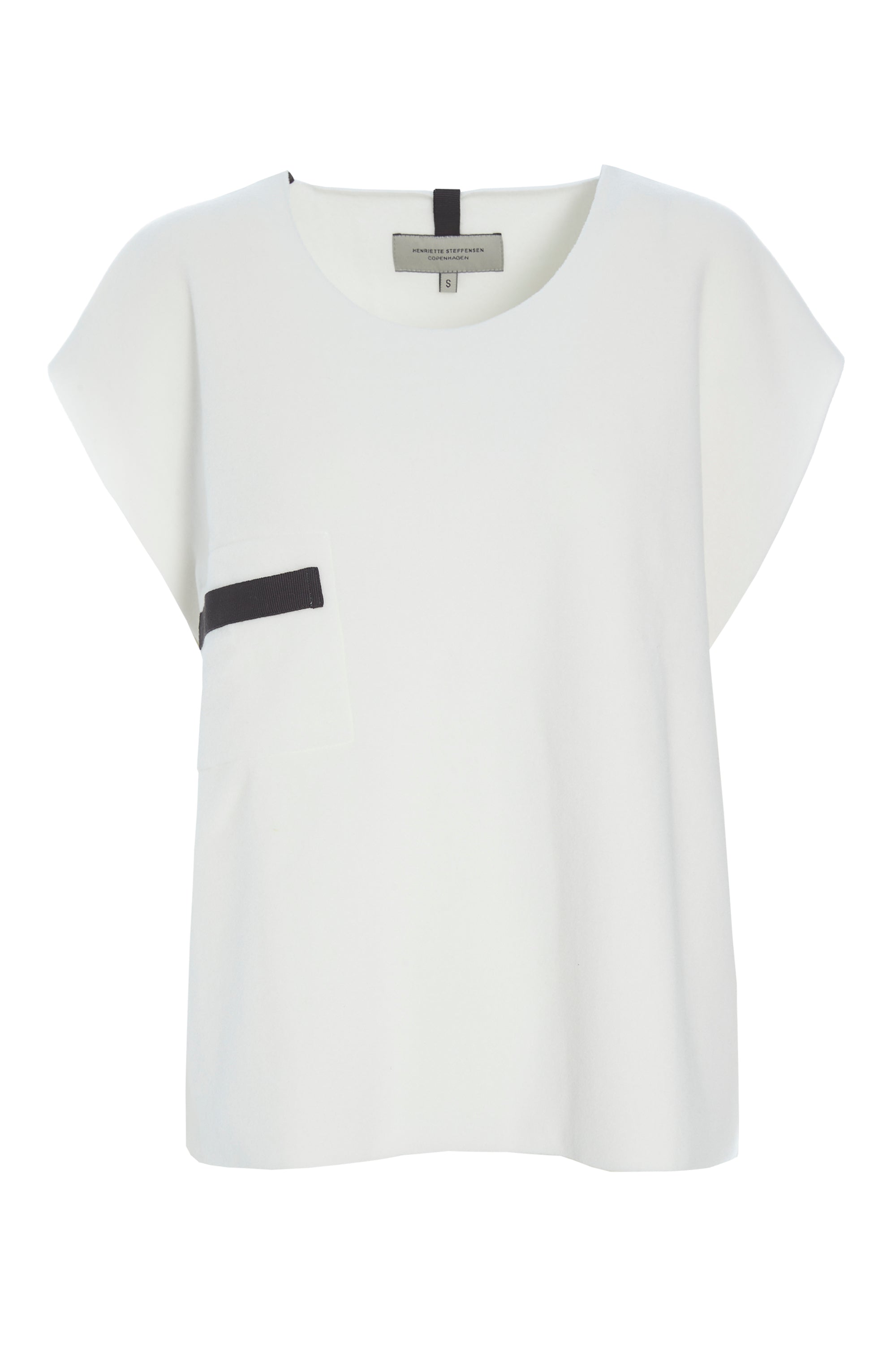 HENRIETTE STEFFENSEN COPENHAGEN VEST - 1353 VESTS OFF WHITE 802
