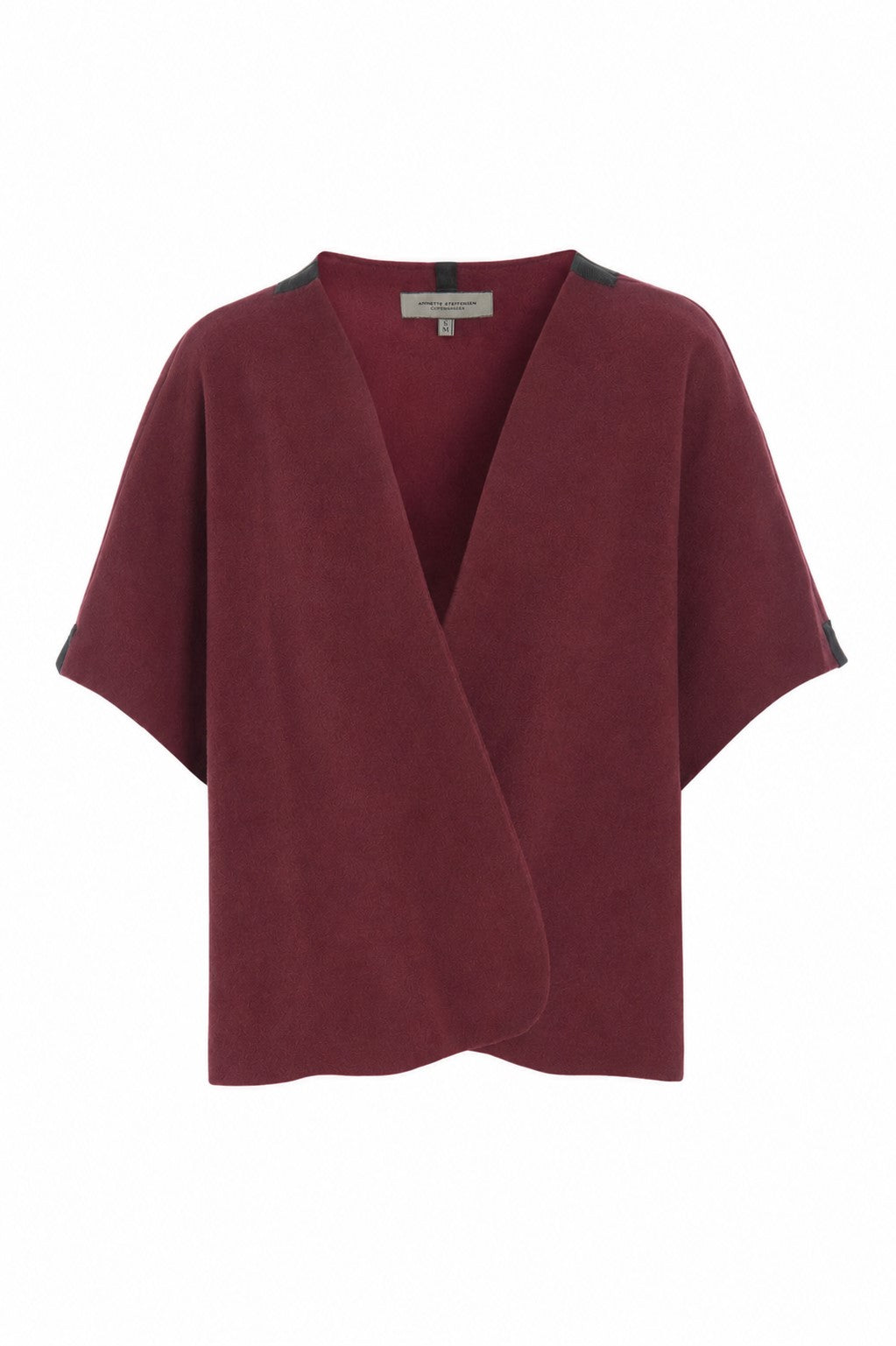HENRIETTE STEFFENSEN COPENHAGEN VEST - 7174 VESTS BORDEAUX 474