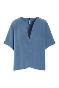 VEST - 7174 - DUSTY BLUE