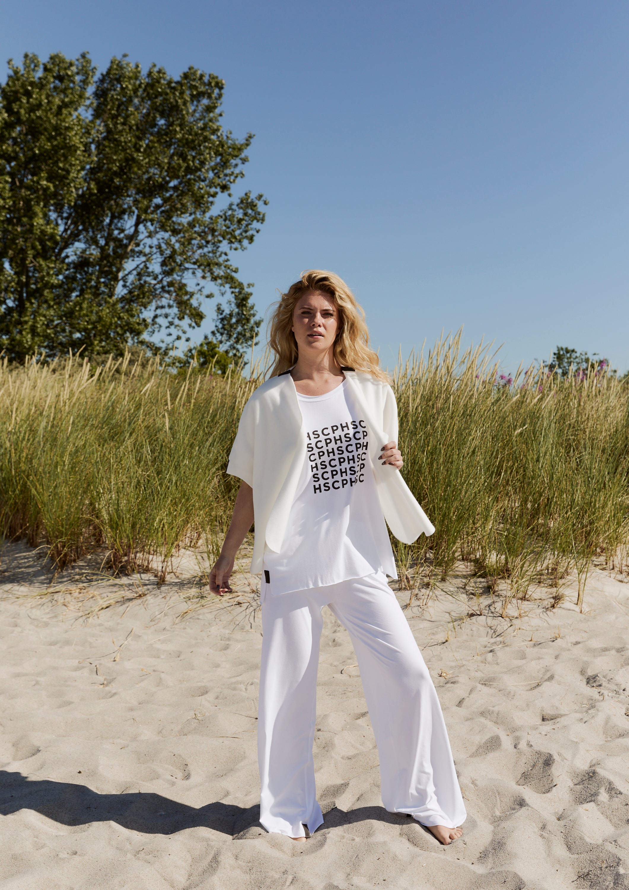 HENRIETTE STEFFENSEN COPENHAGEN VEST - 7174 VESTS OFF WHITE 802