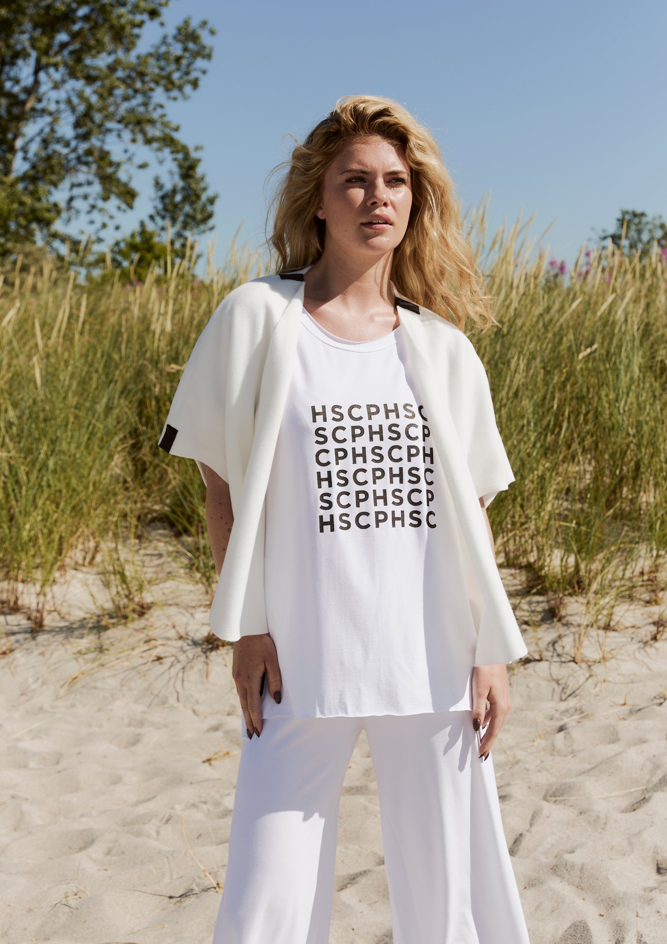 HENRIETTE STEFFENSEN COPENHAGEN VEST - 7174 VESTS OFF WHITE 802