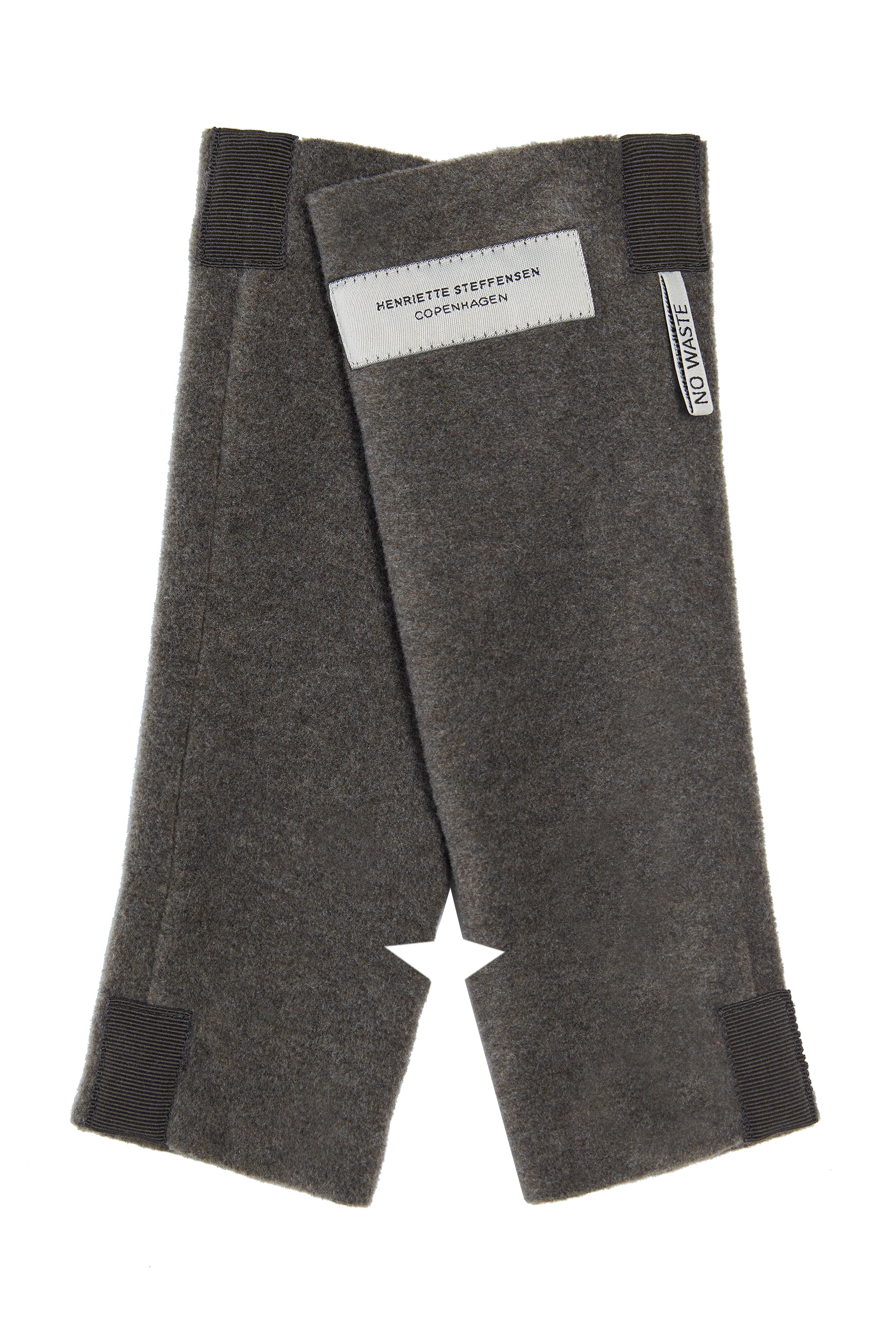 HENRIETTE STEFFENSEN COPENHAGEN WRIST WARMERS - 6022 WRIST WARMERS BARK 320