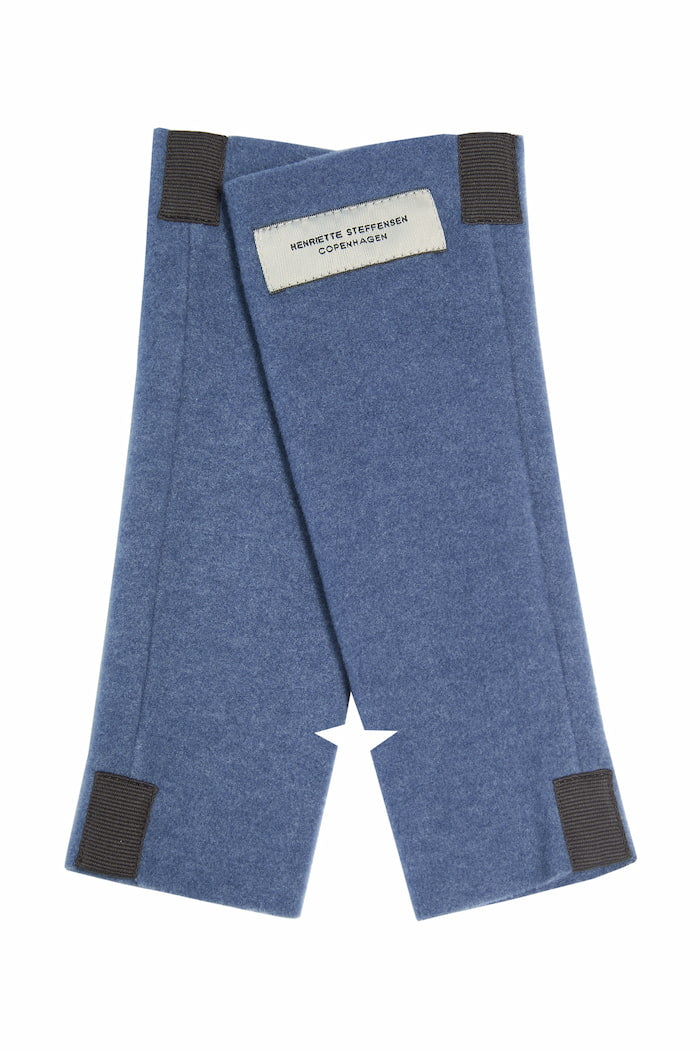 HENRIETTE STEFFENSEN COPENHAGEN WRIST WARMERS - 6022 WRIST WARMERS BLUE 500