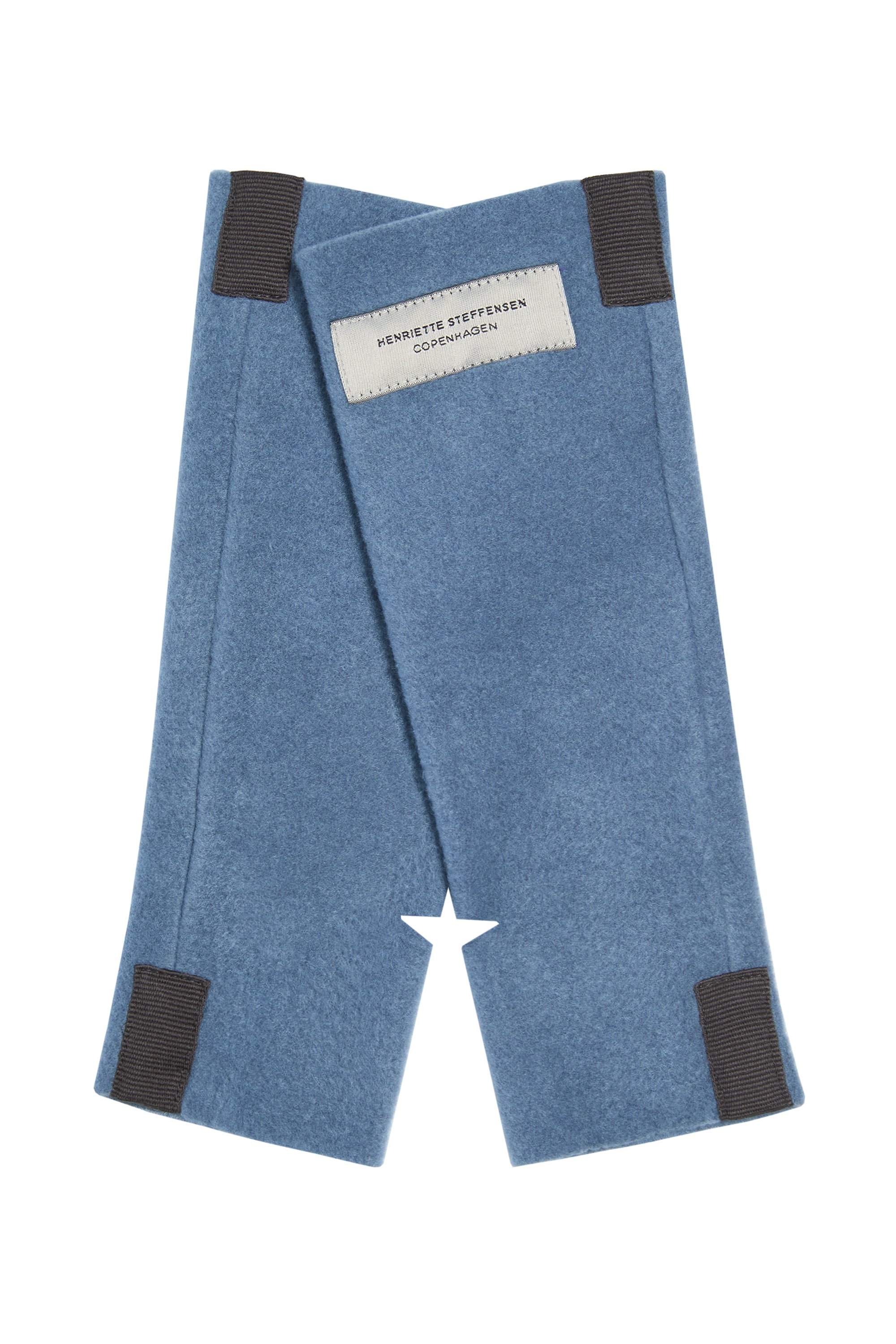 HENRIETTE STEFFENSEN COPENHAGEN WRIST WARMERS - 6022 WRIST WARMERS DUSTY BLUE 794