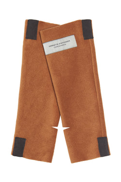 HENRIETTE STEFFENSEN COPENHAGEN WRIST WARMERS - 6022 WRIST WARMERS RUST 706