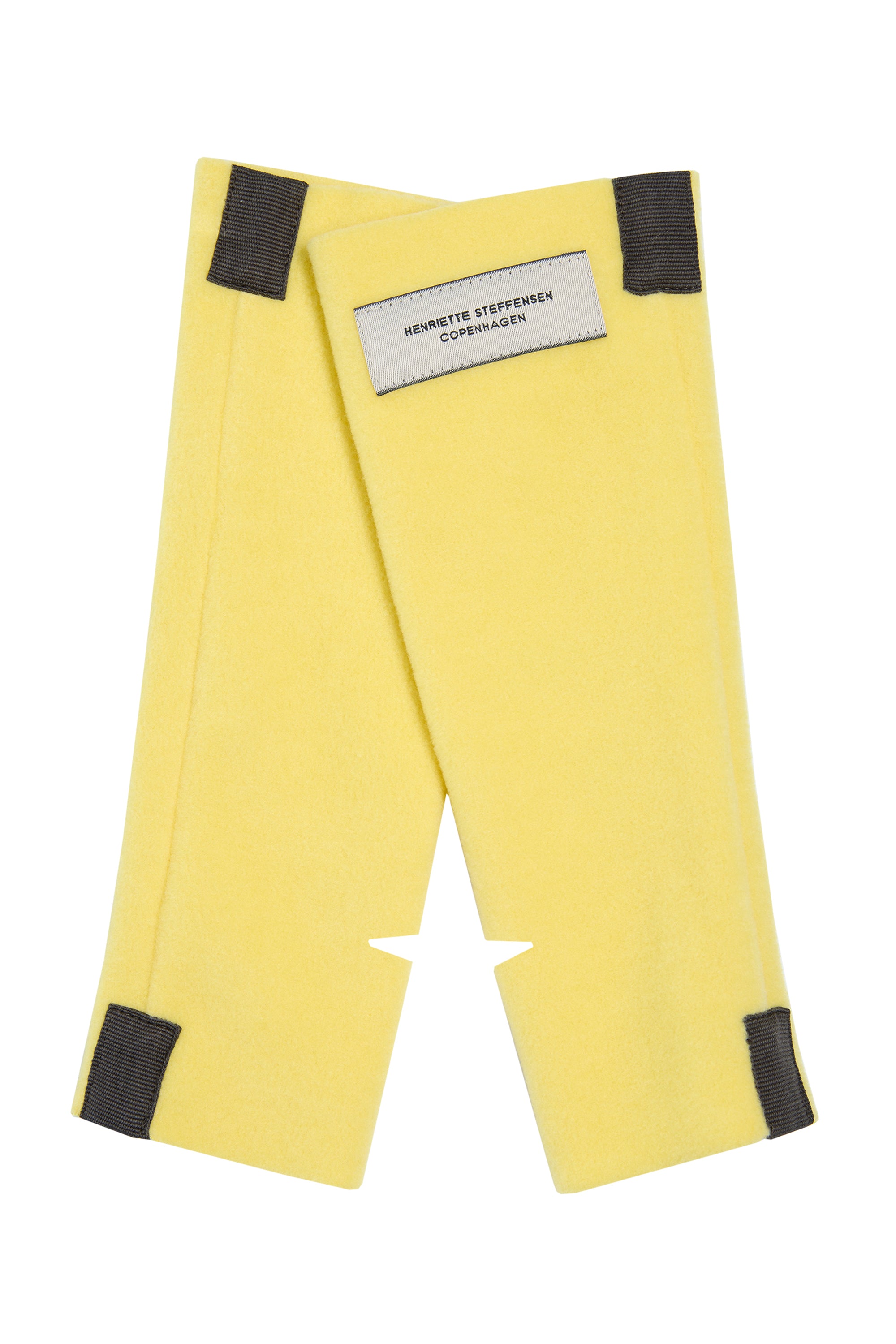 HENRIETTE STEFFENSEN COPENHAGEN WRIST WARMERS - 6022 WRIST WARMERS YELLOW 704