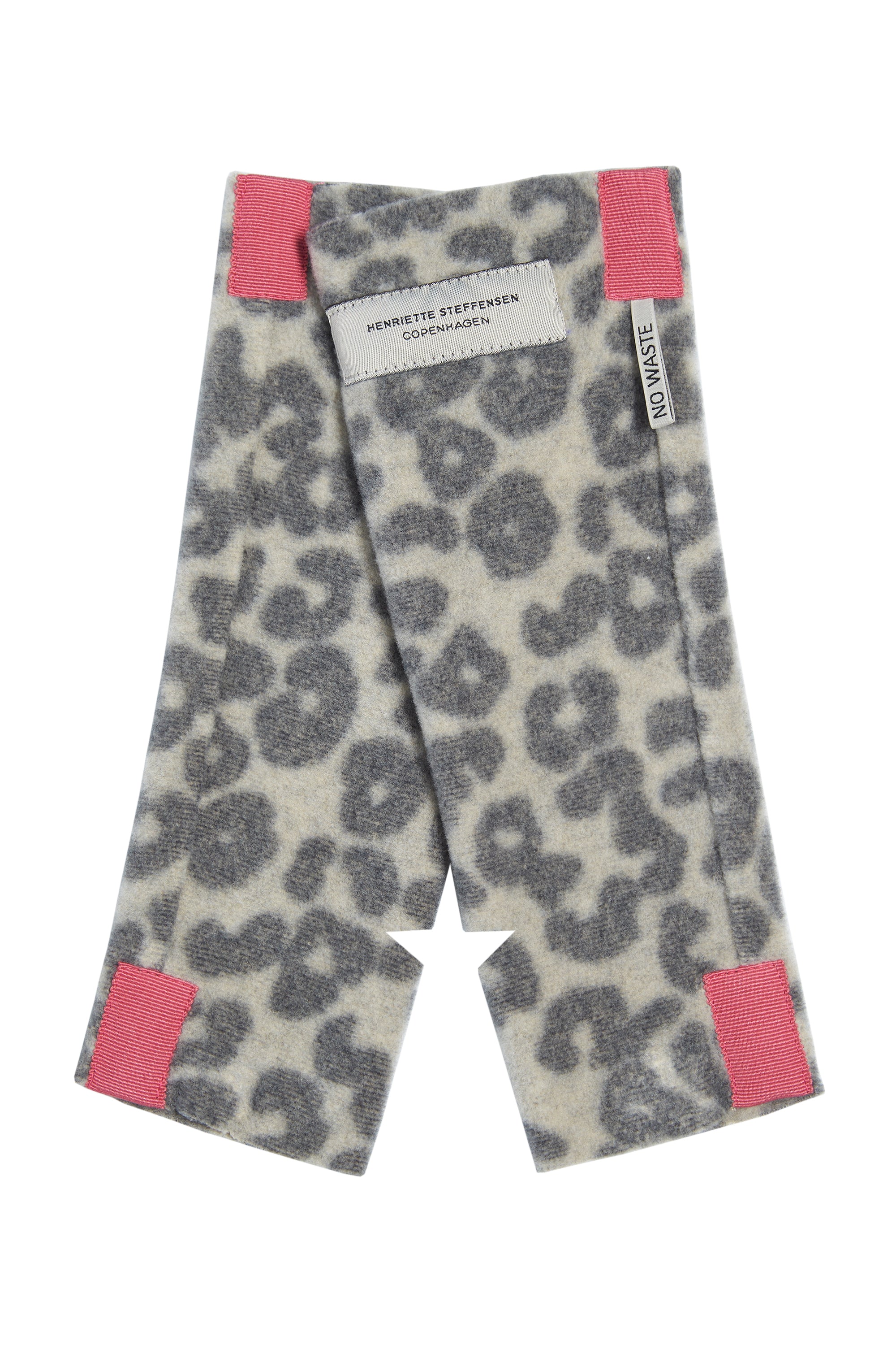 HENRIETTE STEFFENSEN COPENHAGEN WRIST WARMERS - 6022P WRIST WARMERS LEOPARD pink 115