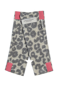 WRIST WARMERS - 6022P - LEOPARD pink