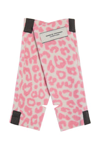 WRIST WARMERS - 6022P - PINK LEO
