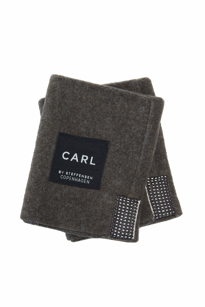CARL BY STEFFENSEN COPENHAGEN WRIST WARMERS MEN - 6024C L & S ACCESSORIES BARK 320