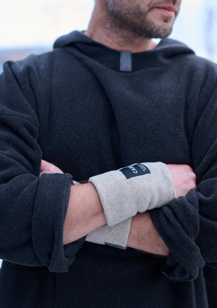 CARL BY STEFFENSEN COPENHAGEN WRIST WARMERS MEN - 6024C L & S ACCESSORIES SAND 805