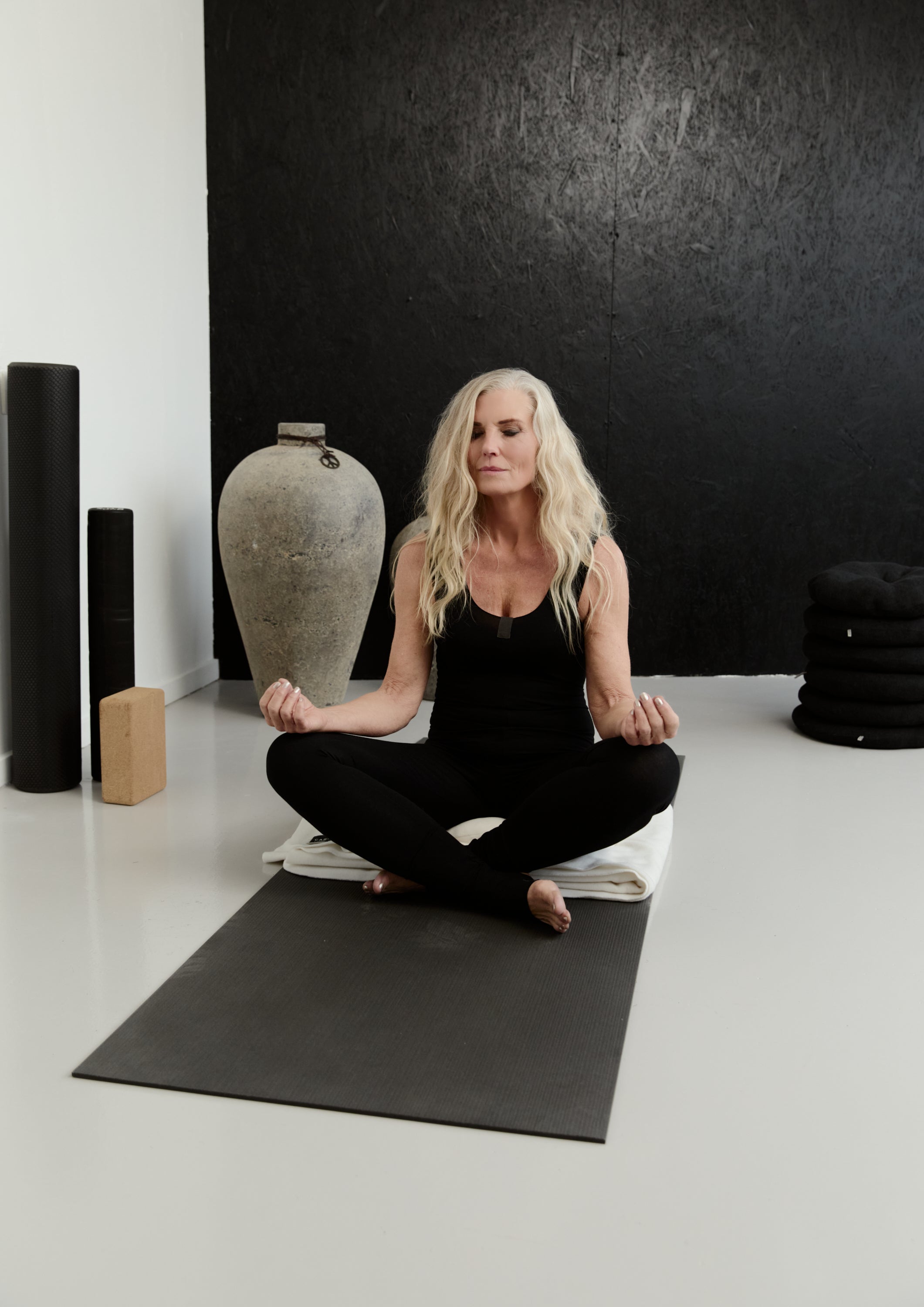 HENRIETTE STEFFENSEN COPENHAGEN YOGA CATSUITE - 99010 HELDRAGTER jersey YOGA BLACK 900