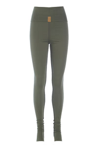 YOGA PANTS - 99002 - DUSTY GREEN