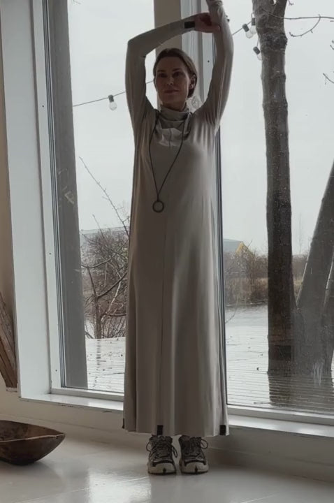 HENRIETTE STEFFENSEN COPENHAGEN LONG DRESS W/JEWELRY - 98058 KJOLER KIT 831