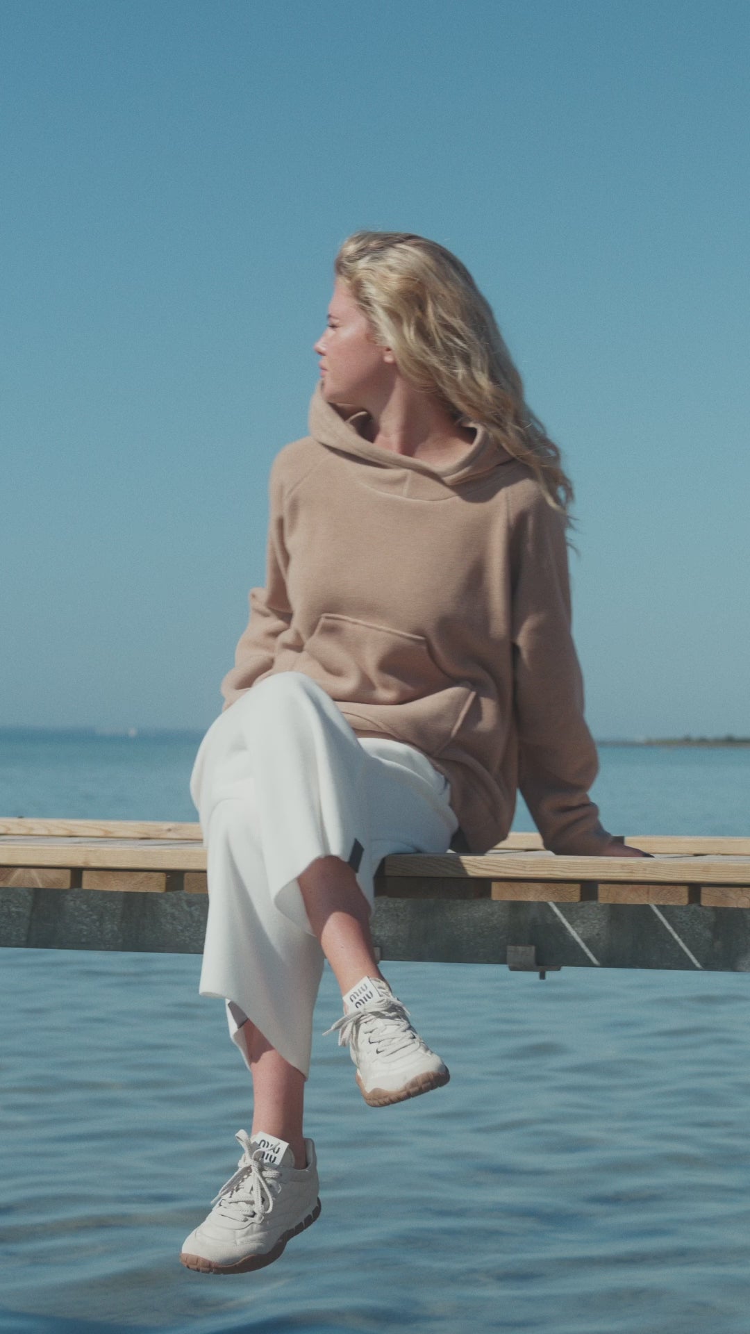 HENRIETTE STEFFENSEN COPENHAGEN HOODIE - 1383 HOODIES CAMEL 815